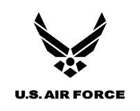 610px-US_Air_Force_Logo_-_Black_and_White_Version