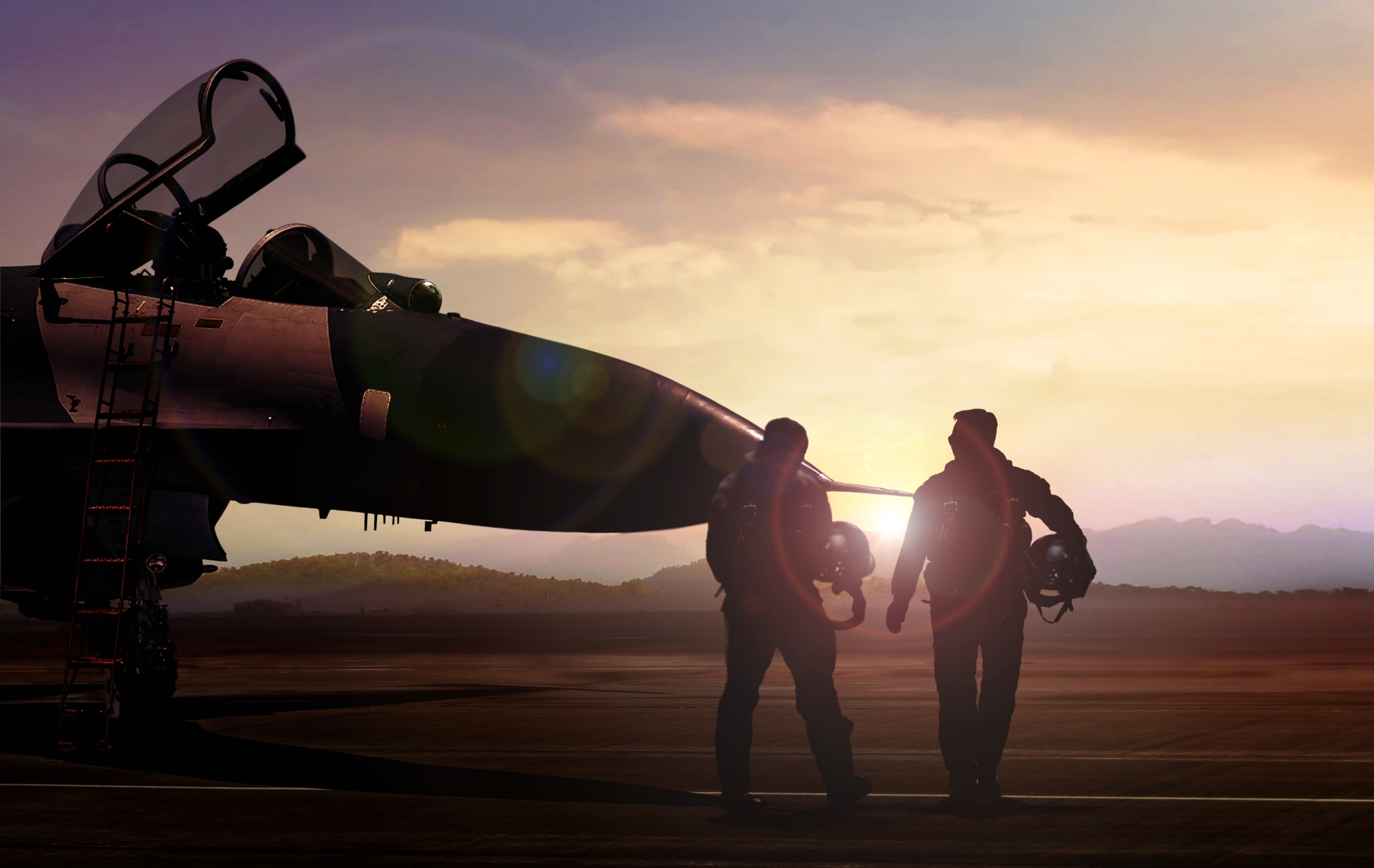 Airmen.Sunset