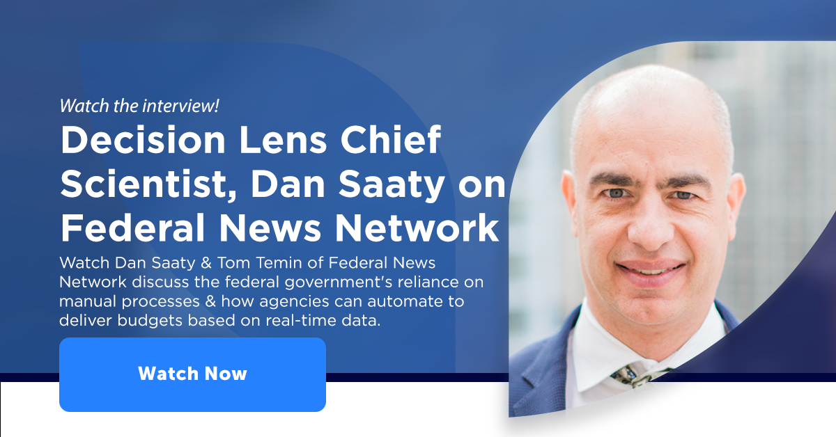 Automating PPBE: Decision Lens Cofounder and CSO speaks with Federal News Network-featured-image